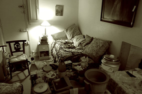 Das Weihnachtszimmer in Paris.