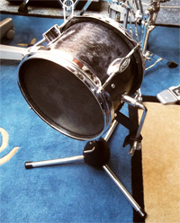 Custom made Baßtrommelmikrophon.